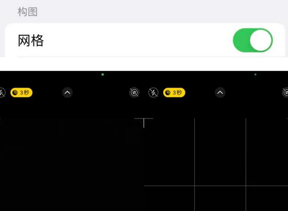 资源苹果手机维修网点分享iPhone如何开启九宫格构图功能