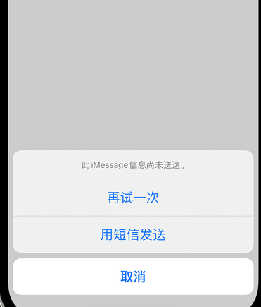 资源apple维修iPhone上无法正常发送iMessage信息