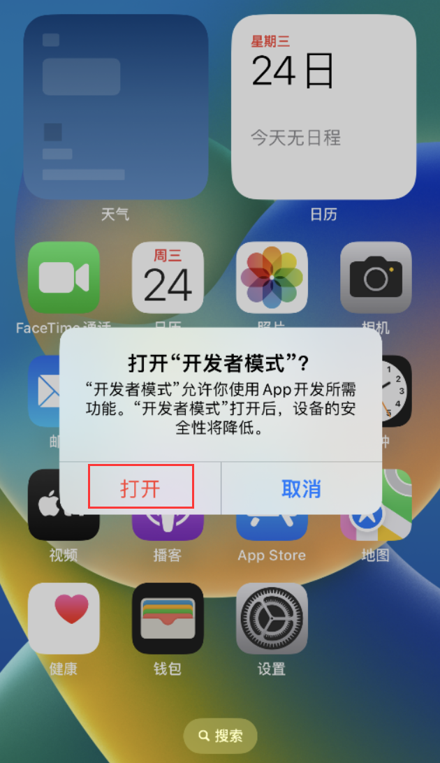 资源苹果手机维修分享如何打开开发者模式 