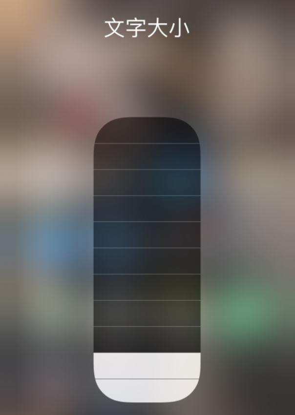 资源苹果手机维修分享小技巧：在 iPhone 控制中心快速调节字体大小 