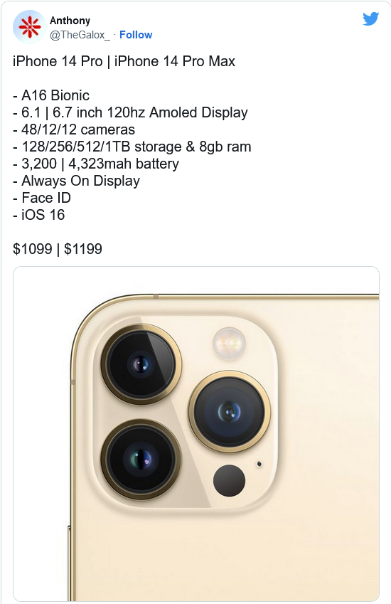 资源苹果14维修分享iPhone 14全系涨价 
