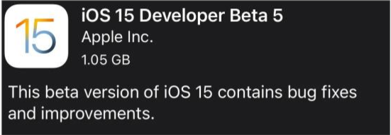资源苹果手机维修分享如何升级到iOS15.0 beta5 
